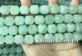 CPR384 15.5 inches 12*13mm tube prehnite gemstone beads