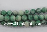 CQJ02 15.5 inches 6mm round Qinghai jade beads wholesale