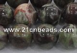 CRA116 15.5 inches 18mm round rainforest agate beads