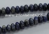 CRB20 15.5 inches 5*8mm rondelle sodalite gemstone beads