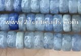 CRB2553 15.5 inches 2*4mm heishi blue aventurine beads wholesale