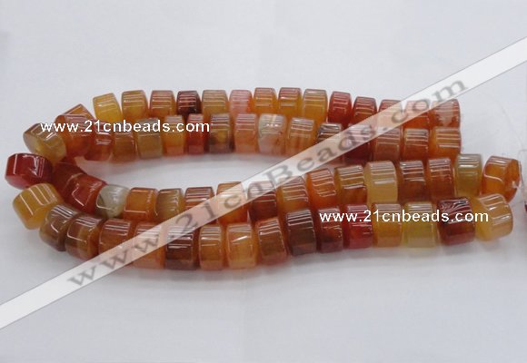 CRB258 15.5 inches 13*18mm rondelle carnelian gemstone beads