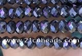 CRB3131 15.5 inches 2*3mm faceted rondelle tiny terahertz beads