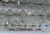 CRB5743 15 inches 2*3mm faceted labradorite beads