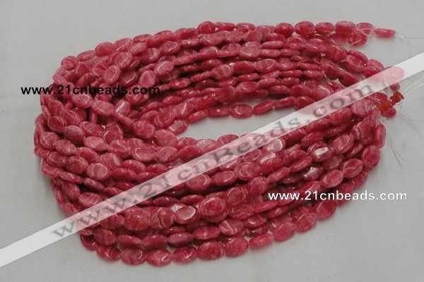CRC07 16 inches 10*14mm oval rhodochrosite gemstone beads wholesale