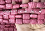 CRC1065 15.5 inches 13*18mm rectangle rhodochrosite beads