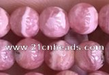 CRC1159 15.5 inches 6mm round rhodochrosite gemstone beads