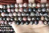 CRD353 15.5 inches 10mm round rhodonite beads wholesale