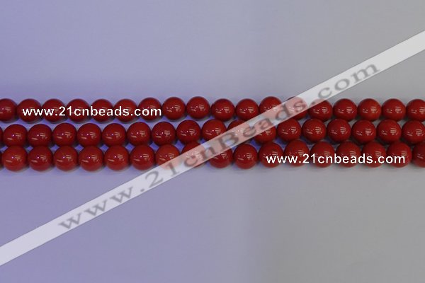 CRE322 15.5 inches 8mm round red jasper beads wholesale