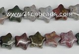 CRG09 15.5 inches 12*12mm star ocean agate gemstone beads wholesale