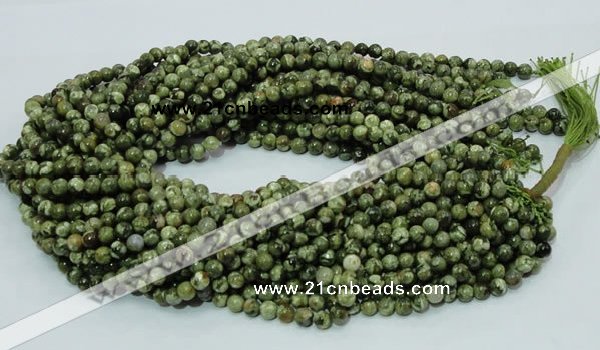 CRH98 15.5 inches 6mm round rhyolite beads wholesale