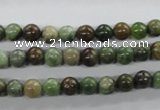 CRJ15 15.5 inches 6mm round african prase jasper beads wholesale