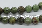 CRJ16 15.5 inches 8mm round african prase jasper beads wholesale