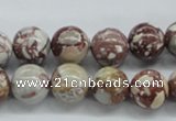 CRM15 15.5 inches 12mm round red mud jasper beads wholesale