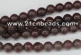 CRO30 15.5 inches 6mm round purple aventurine beads wholesale