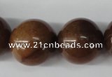 CRO531 15.5 inches 20mm round purple aventurine beads wholesale