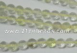 CRO732 15.5 inches 6mm – 14mm faceted round yellow quartz beads
