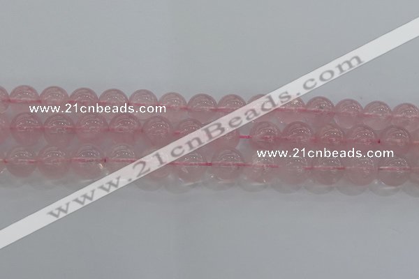 CRQ124 15.5 inches 12mm round natural rose quartz beads wholesale