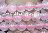 CRQ415 15.5 inches 4mm round rose quartz beads wholesale