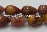 CRS07 15.5 inches 13*18mm teardrop rainbow stone beads wholesale