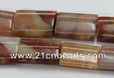 CRS24 15.5 inches 15*20mm flat column rainbow stone beads wholesale