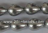 CSB115 15.5 inches 15*19mm teardrop shell pearl beads wholesale