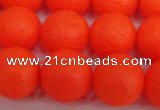 CSB1341 15.5 inches 6mm matte round shell pearl beads wholesale