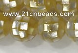 CSB4021 15.5 inches 12mm ball abalone shell beads wholesale