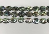 CSB4131 15.5 inches 15*20mm oval abalone shell beads wholesale
