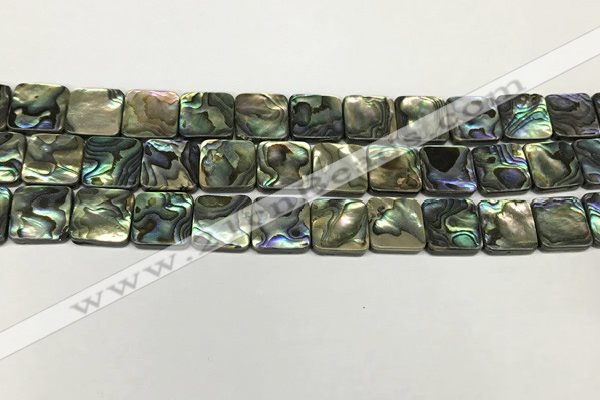 CSB4145 15.5 inches 12*12mm square abalone shell beads wholesale