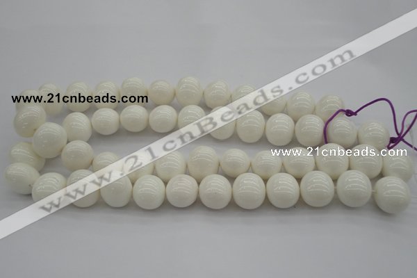 CSB710 15.5 inches 16*19mm oval shell pearl beads