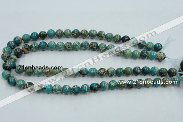 CSE01 15.5 inches 10mm round natural sea sediment jasper beads