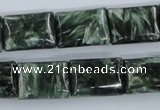 CSH12 15.5 inches 13*18mm rectangle natural seraphinite beads