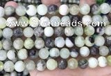 CSJ302 15.5 inches 8mm round serpentine new jade beads wholesale