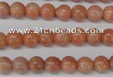 CSM03 15.5 inches 8mm round salmon stone beads wholesale