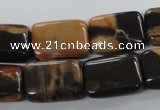 CSN05 15.5 inches 13*18mm rectangle new snake skin jasper beads