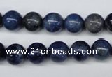 CSO403 15.5 inches 10mm round dyed sodalite gemstone beads