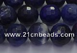 CSO604 15.5 inches 12mm faceted round sodalite gemstone beads