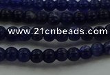 CSO630 15.5 inches 3mm round sodalite gemstone beads wholesale