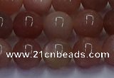 CSS664 15.5 inches 12mm round sunstone gemstone beads wholesale
