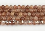 CSS755 15.5 inches 11mm round golden sunstone beads wholesale