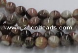 CST03 15.5 inches 8mm round staurolite gemstone beads wholesale