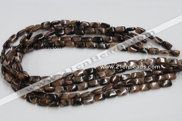CST12 15.5 inches 8*12mm rectangle staurolite beads wholesale