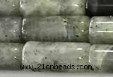 CTB1041 15 inches 8*16mm - 8*18mm tube labradorite beads