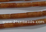 CTB336 15.5 inches 4*13mm tube tiger skin jasper beads wholesale