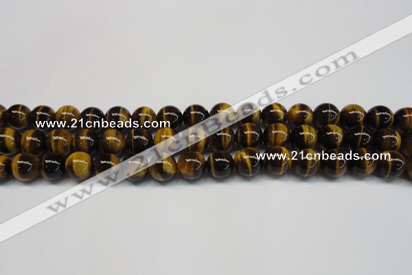 CTE1242 15.5 inches 6mm round AA grade yellow tiger eye beads