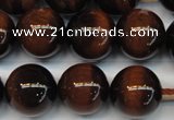 CTE1270 15.5 inches 10mm round AB+ grade red tiger eye beads