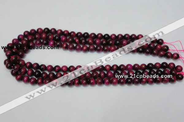 CTE136 15.5 inches 8mm round dyed tiger eye gemstone beads