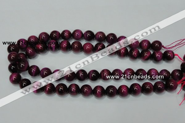 CTE139 15.5 inches 14mm round dyed tiger eye gemstone beads