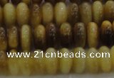 CTE1511 15.5 inches 4*8mm rondelle golden tiger eye beads